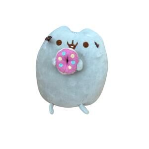 Pusheen‎ 9" Cat Plush with Sprinkled Donut plush stuffed animal cute cat